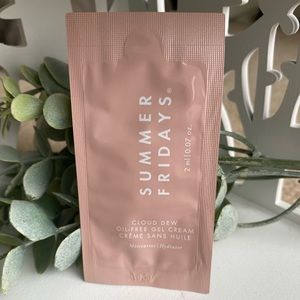 Summer Friday’s cloud dew oil free gel cream SAMPLE